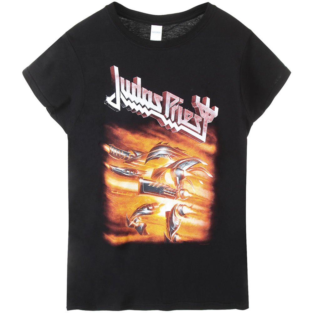 JUDAS PRIEST ジューダスプリースト - FIREPOWER / 限定 / Tシャツ / レディース - PGS